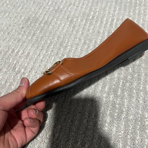 Aerosoles Womens Tan Leather Flats Size 8 - Picture 6 of 8